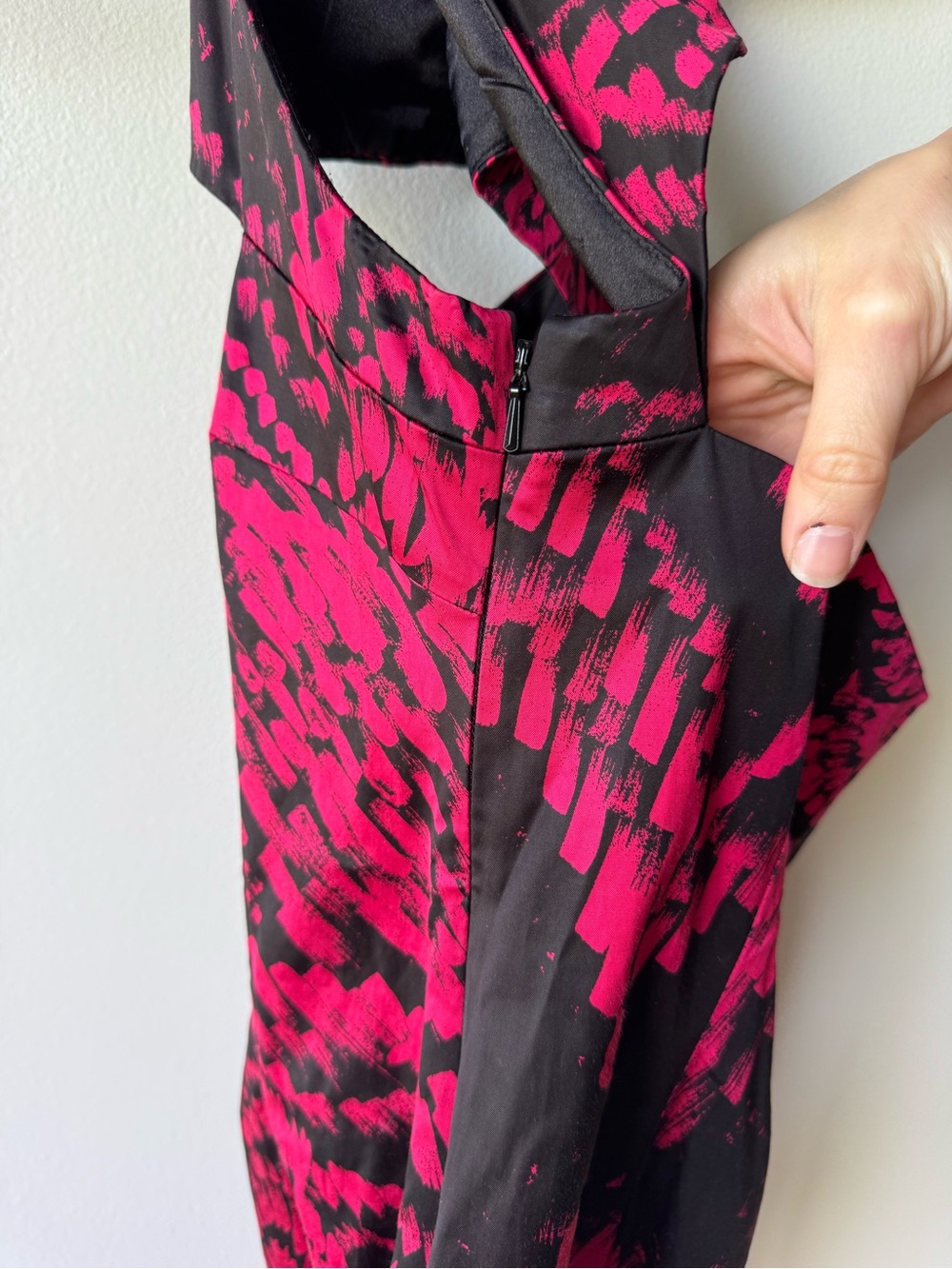 Bebe Y2K Black & Pink Cutout Bodycon Dress - Picture 7 of 8